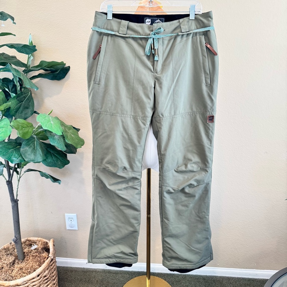 Orage PRIME 10K Waterproof & Breathable Insulated Ski Pants Men’s M Olive Green